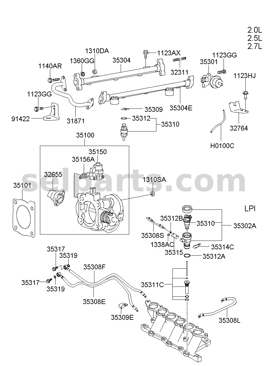 Genuine COVERING ASSY-FR CUSH,LH for Kia K5 #88160L2010JS3