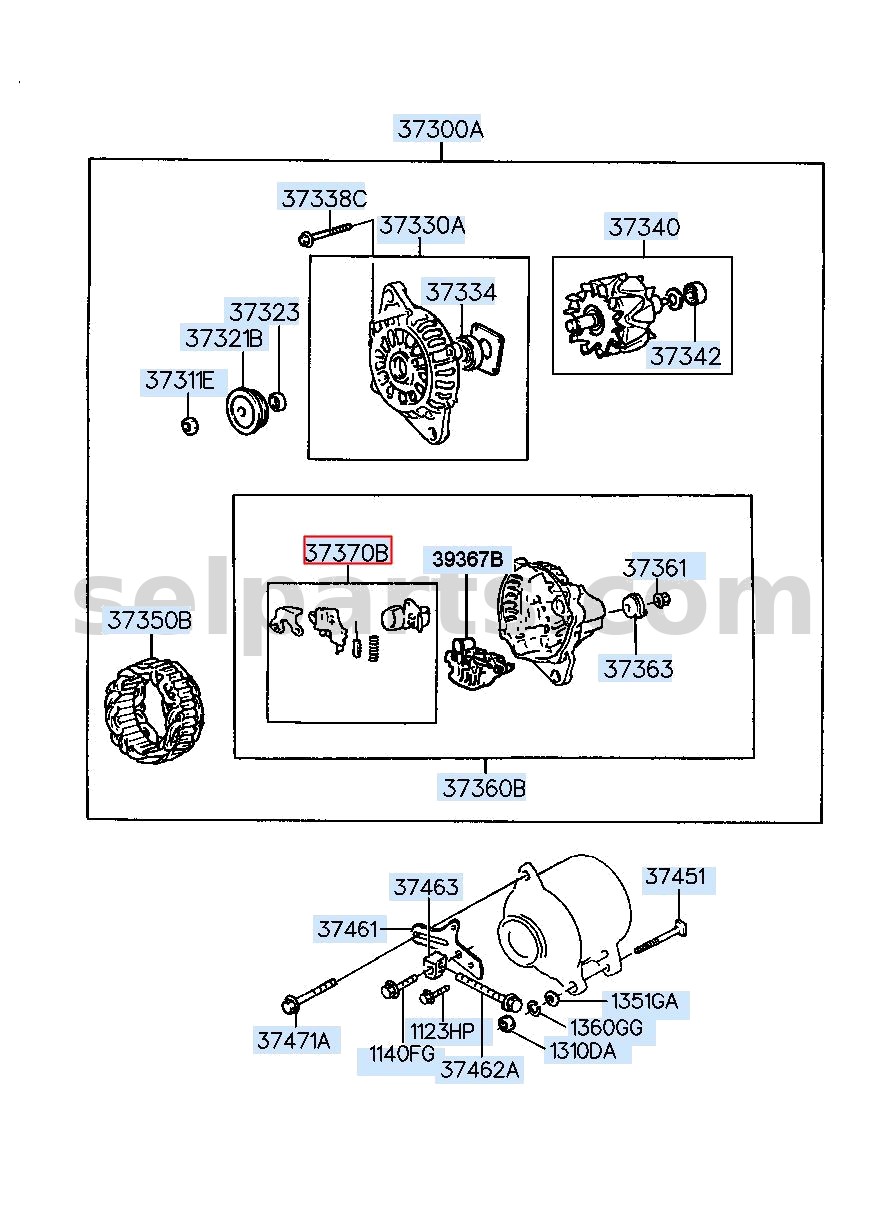 Genuine MIRROR ASSY-OUTSIDE RR VIEW,RH for Kia K5 #87620L2100DU3