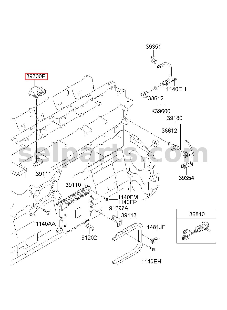Genuine CUSHION ASSY-FR SEAT,RH for Kia K5 #88200D4DH0C2R