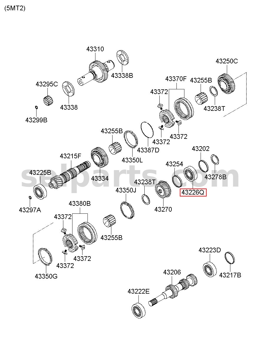Genuine MODULE ASSY-KNEE AIR BAG for Kia K5 #56970D4000