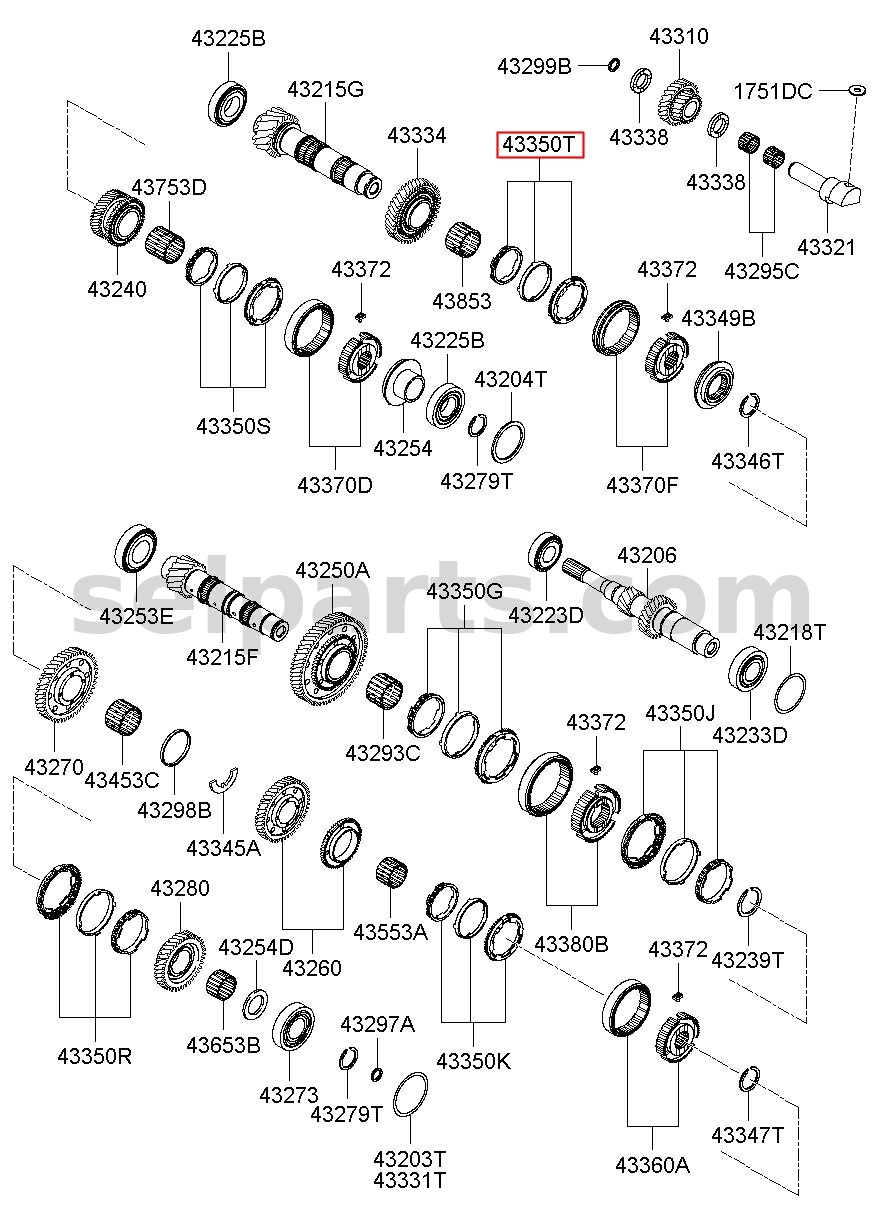 Genuine MUFFLER ASSY-FRONT for Kia K5 #28610D4810