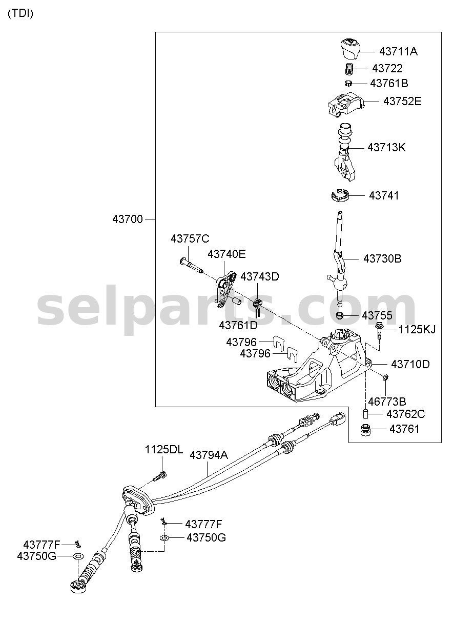 Genuine MOULDING ASSY-SIDE SILL,LH for Kia K5 #87751D4010SWP