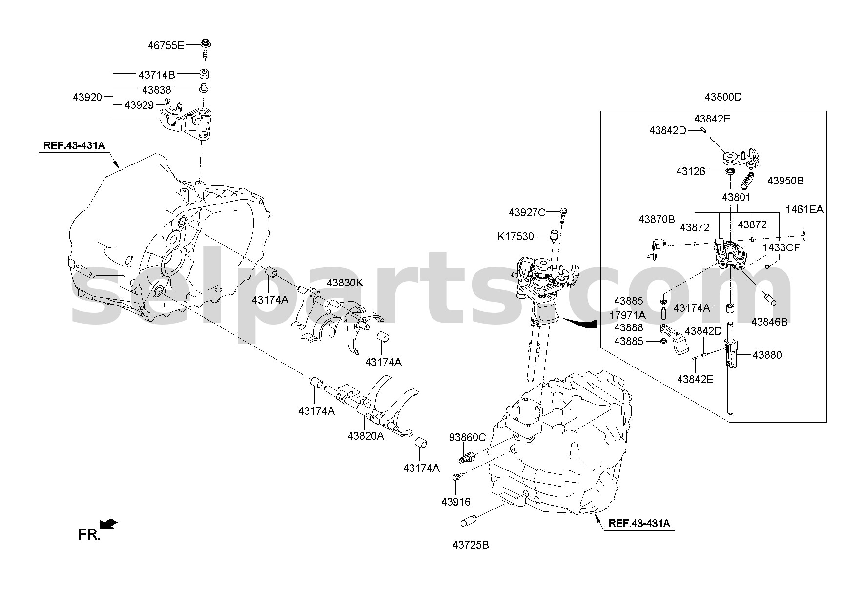 Genuine PANEL ASSY-REAR PACKAGE TRAY for Kia K5 #69300L2000
