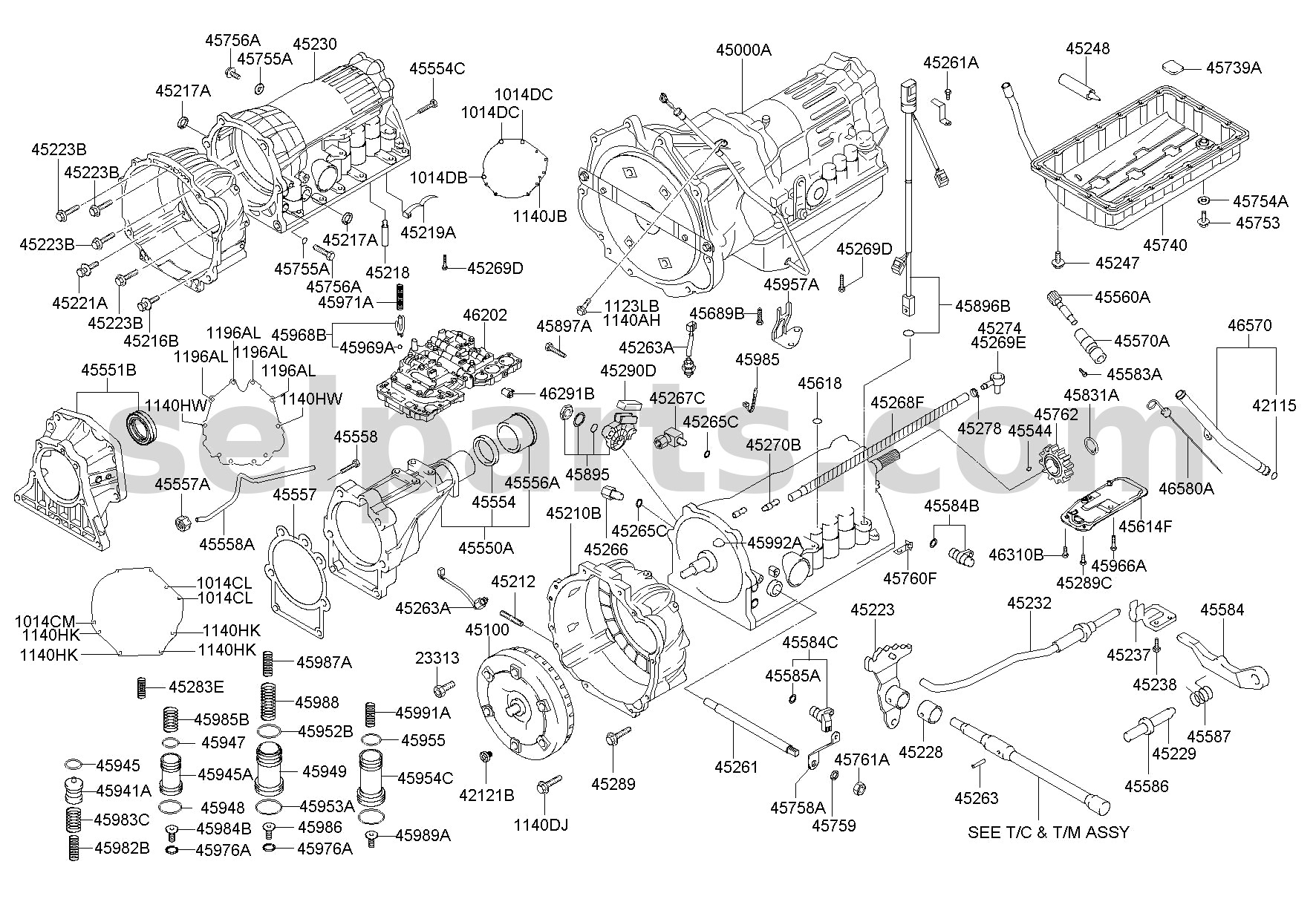 Genuine CONNECTOR-OIL COOLER for Hyundai Grand Starex #45266H1070