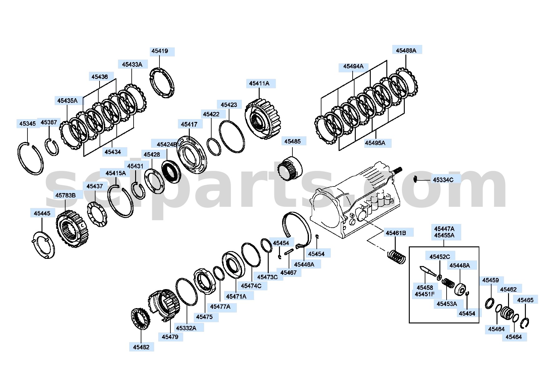 Genuine SLEEVE-REACTION for Hyundai Grand Starex #454754A030