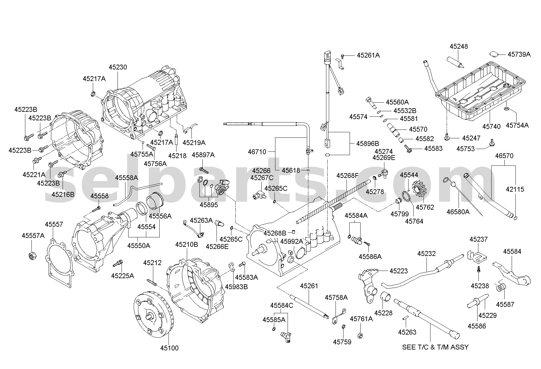 Genuine SENSOR-SPEED for Hyundai Grand Starex #45592H1070