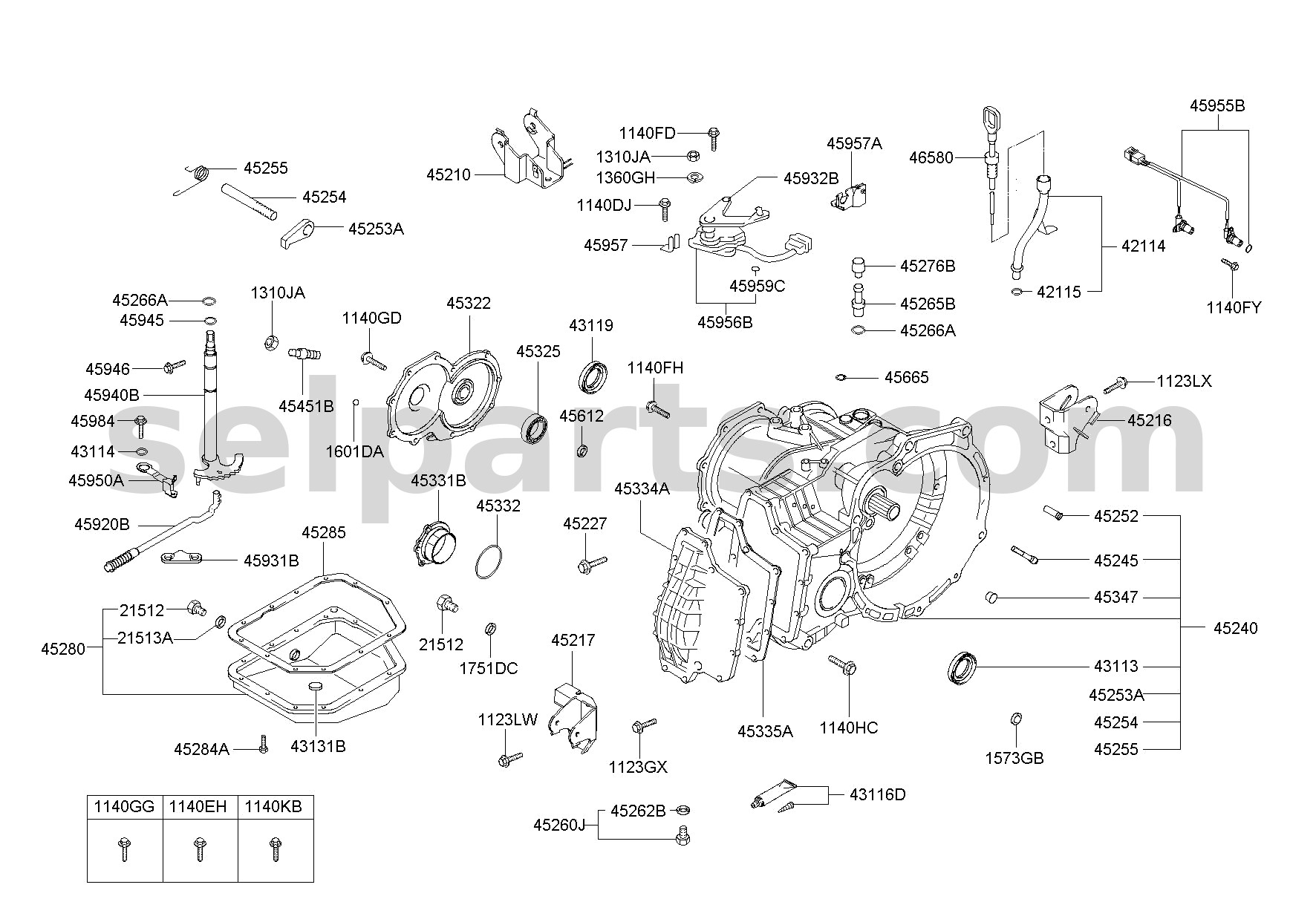 Genuine STRUT ASSY-FR,LH for Kia K5 #54650D4000