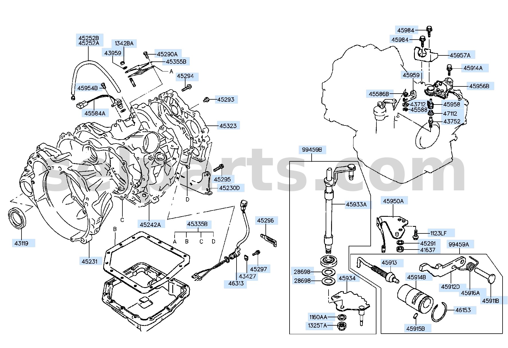 Genuine SPRING ASSY - DETENT for Kia MOHAVE 16 (2016-2019) #459504E000