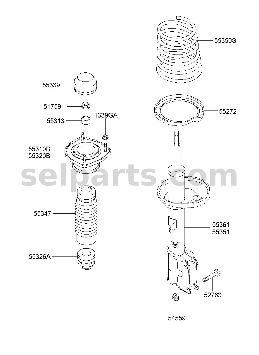 Genuine PUMP-FUEL for Kia K5 #311113L800