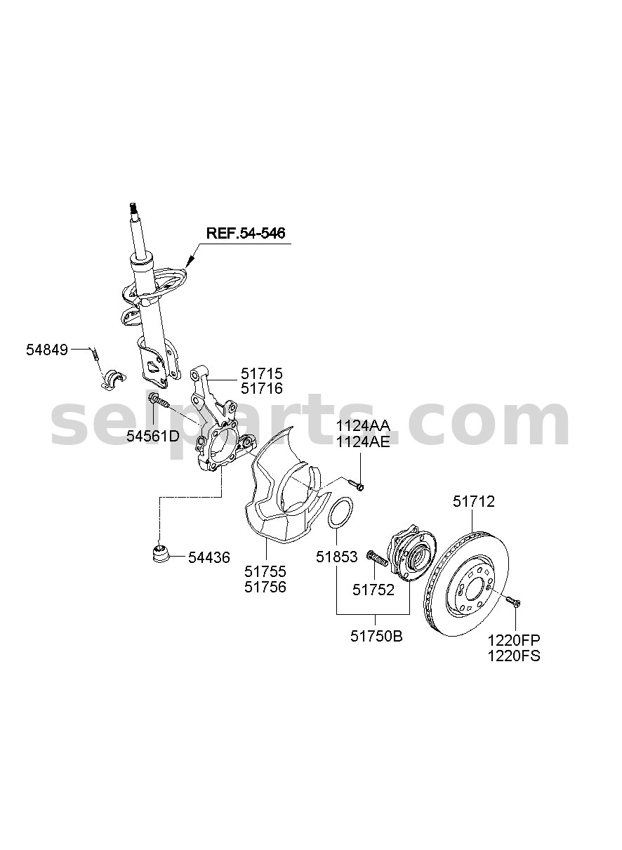 Genuine BLOWER UNIT-FR CUSH VENTI. for Kia K5 #88550C5AD0
