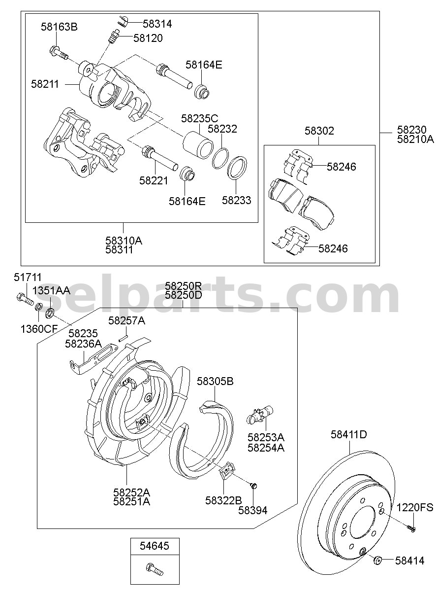 Genuine MOTOR ASSY-FRONT POWER WDW,RH for Kia K5 #82460D4000