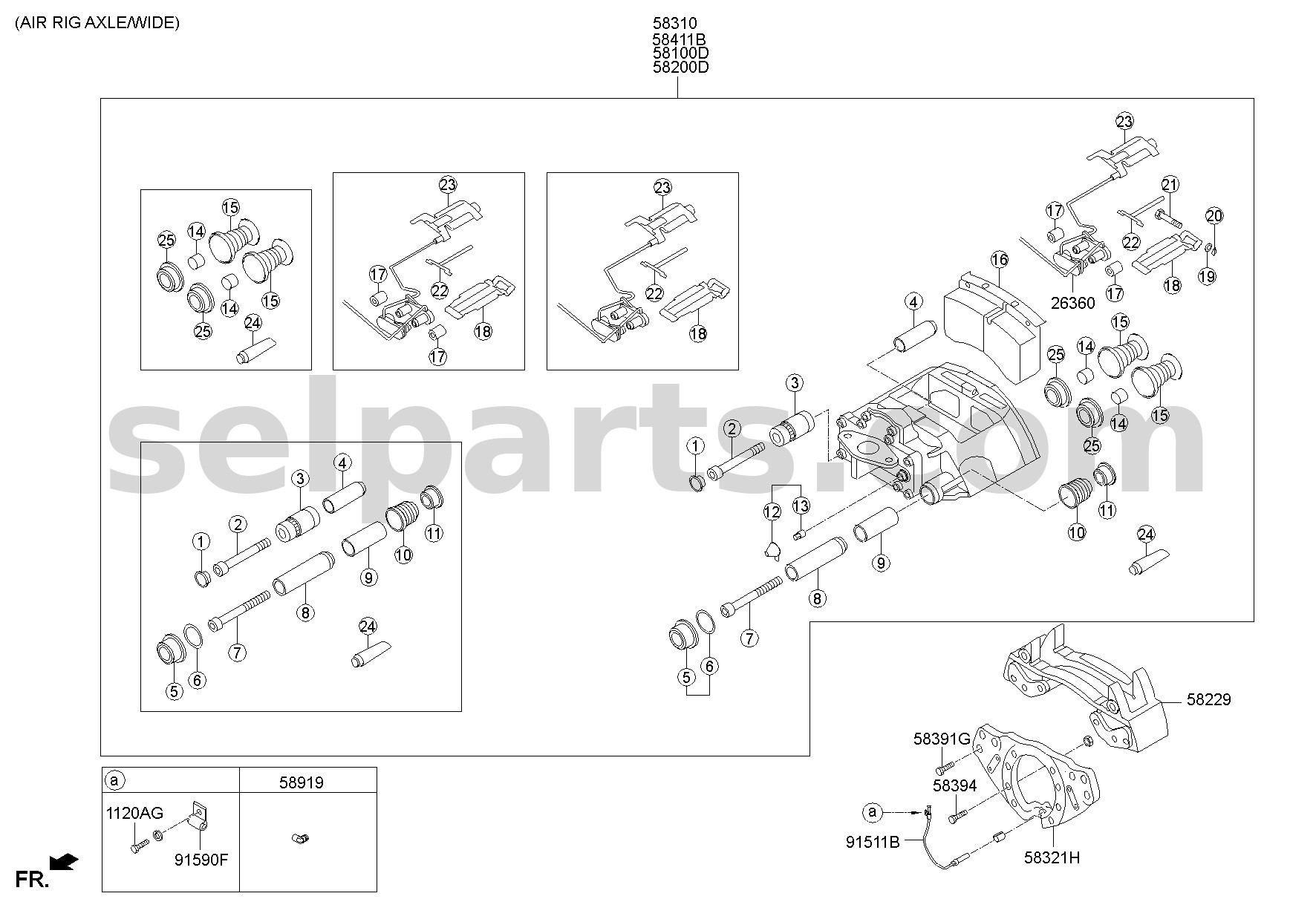 Genuine DISC ASSY-RR BRAKE for Kia Sportage #58411D3700