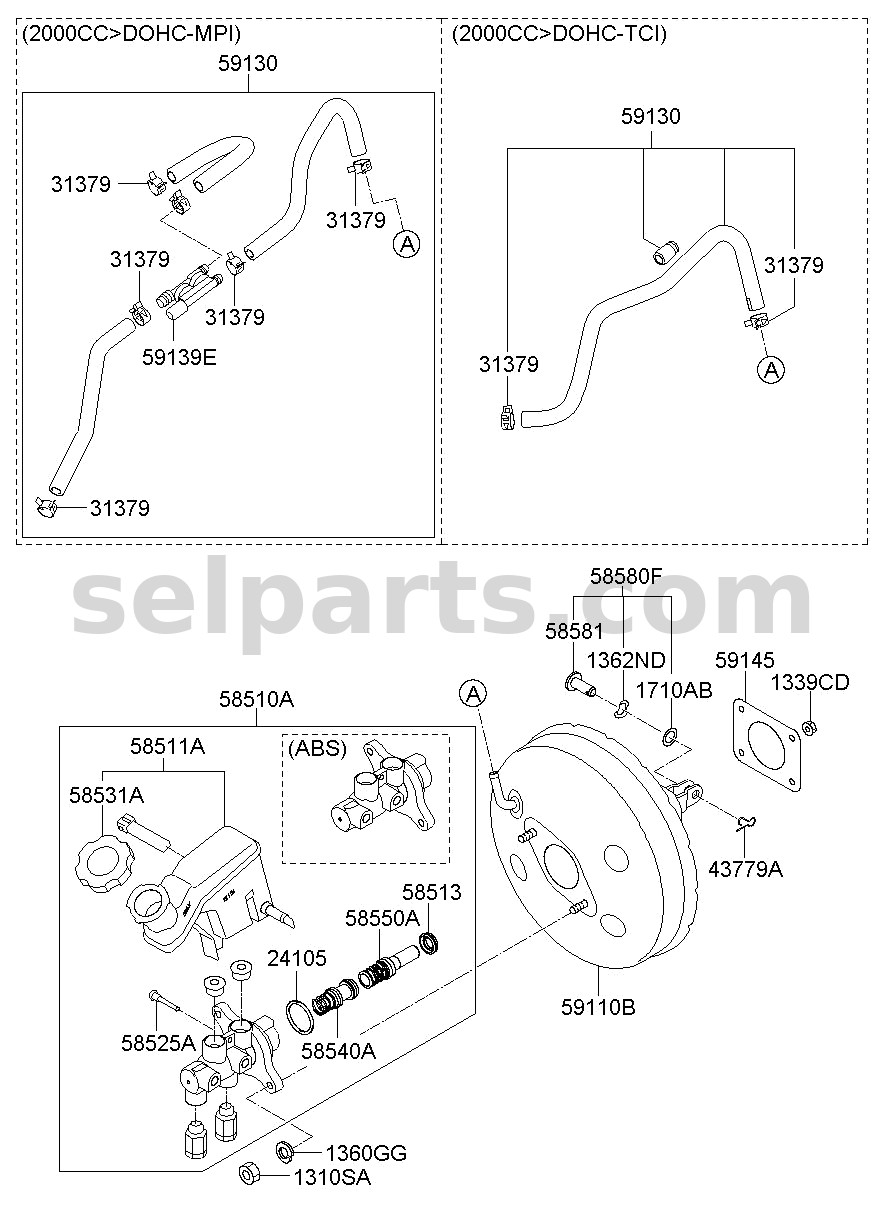 Genuine PEDAL ASSY-BRAKE for Kia K5 #32800L1100