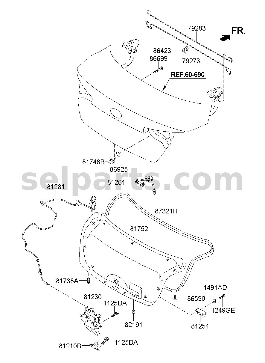 Genuine ANTENNA ASSY-COMBINATION for Kia K5 #96210L2100B4U