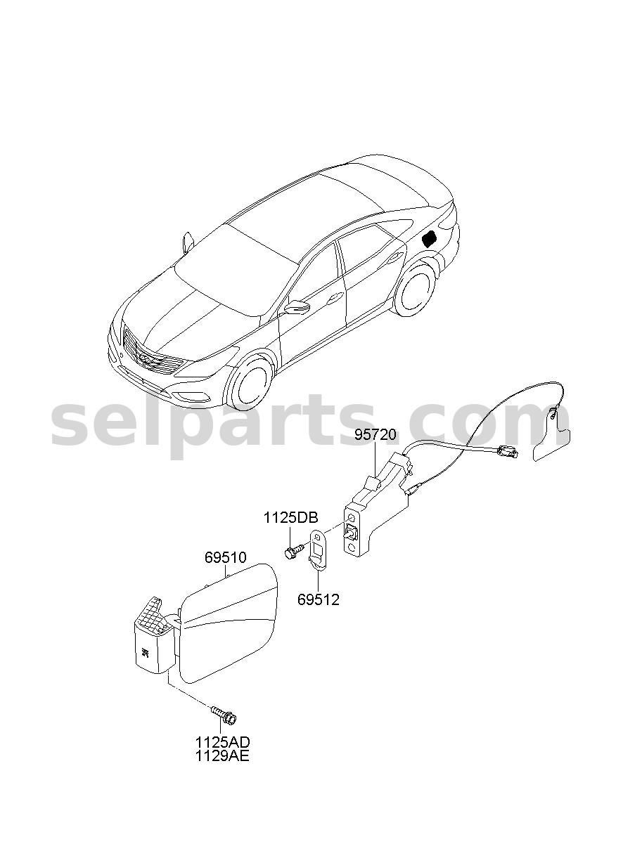 Genuine CONTROL ASSY-COOLANT TEMPERATURE for Kia K5 #256002E550