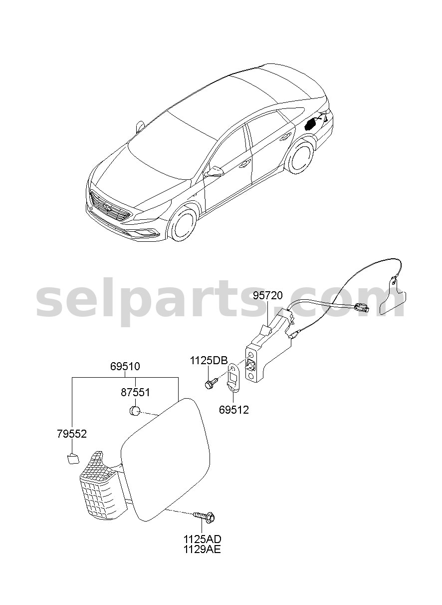 Genuine SENSOR-CVVL POSITION for Kia K5 #394042E000