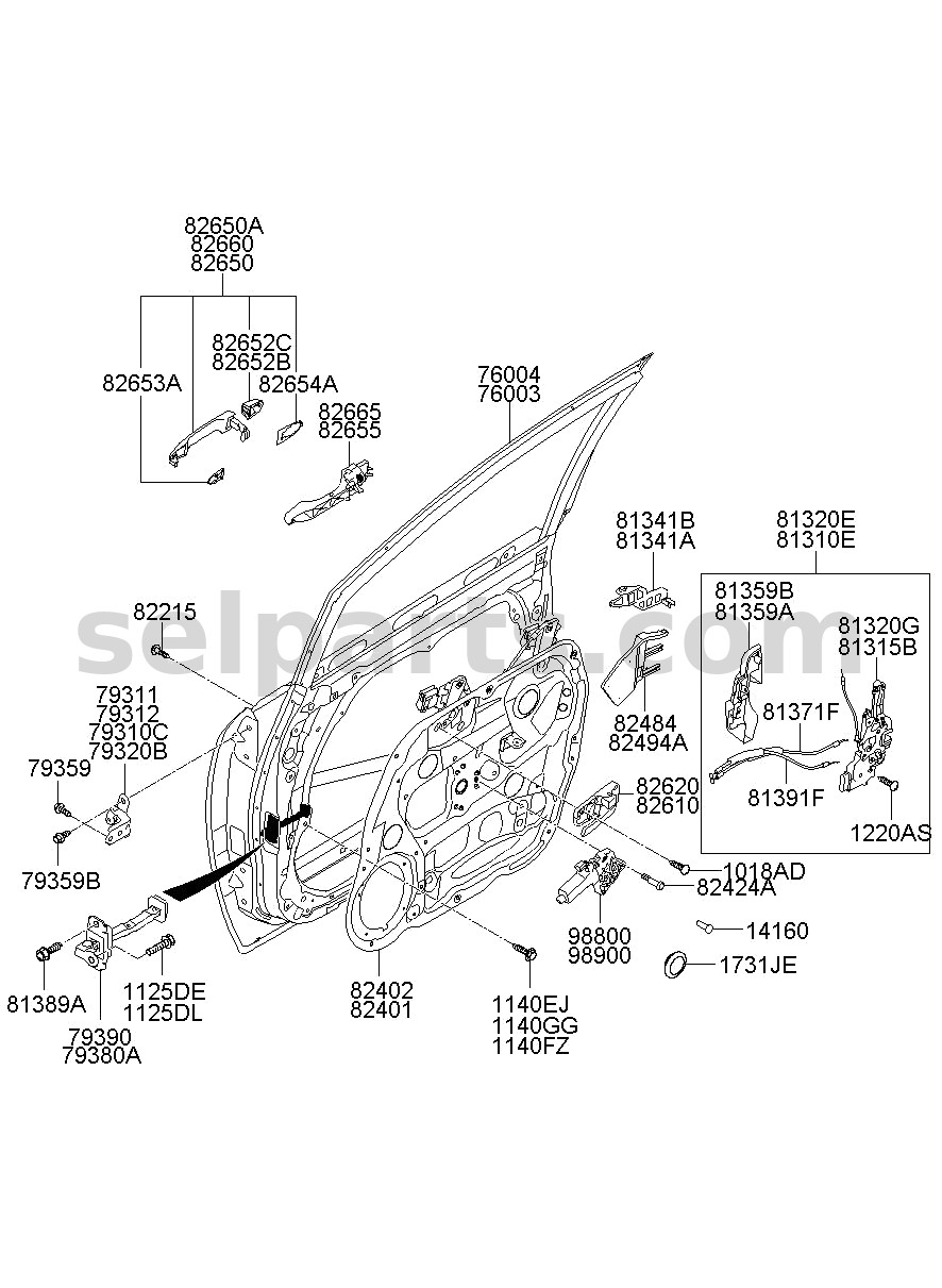 Genuine TENSIONER ASSY-VLV TIMING BELT for Kia K5 #244102JTA1