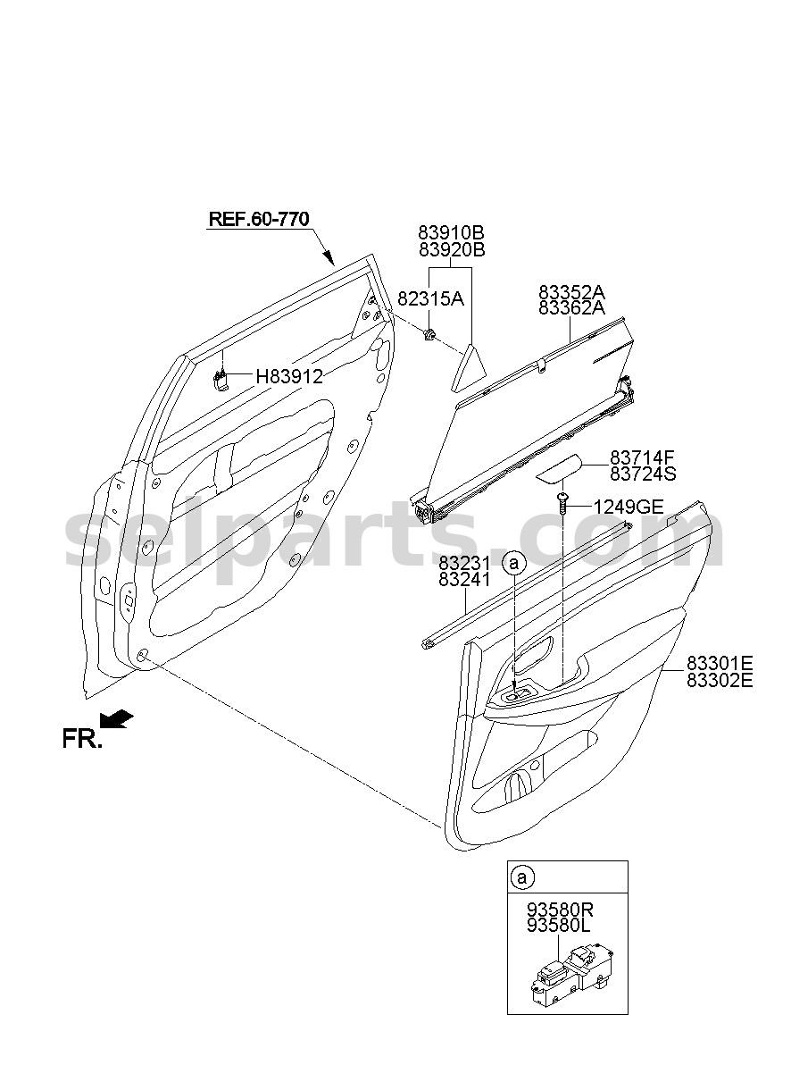 Genuine COVER-DIFFERENTIAL CASE for Kia K5 #433242D220