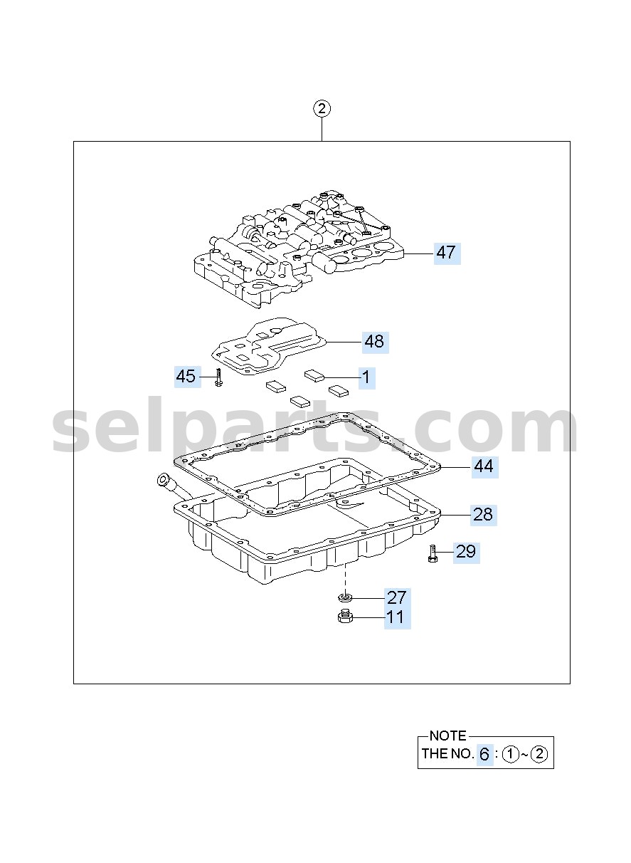 Genuine FOAM BLOCK for Kia MOHAVE 16 (2016-2019) #841113E500