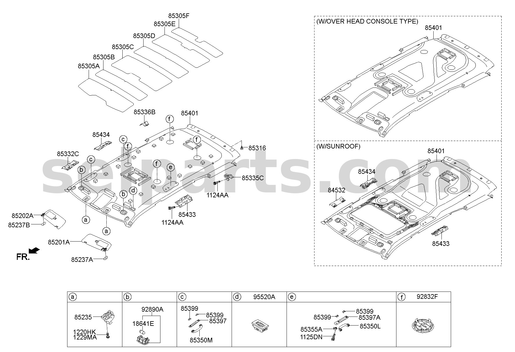 Genuine BRACKET-A/HDL 1ST,RH for Kia MOHAVE 16 (2016-2019) #854322J000