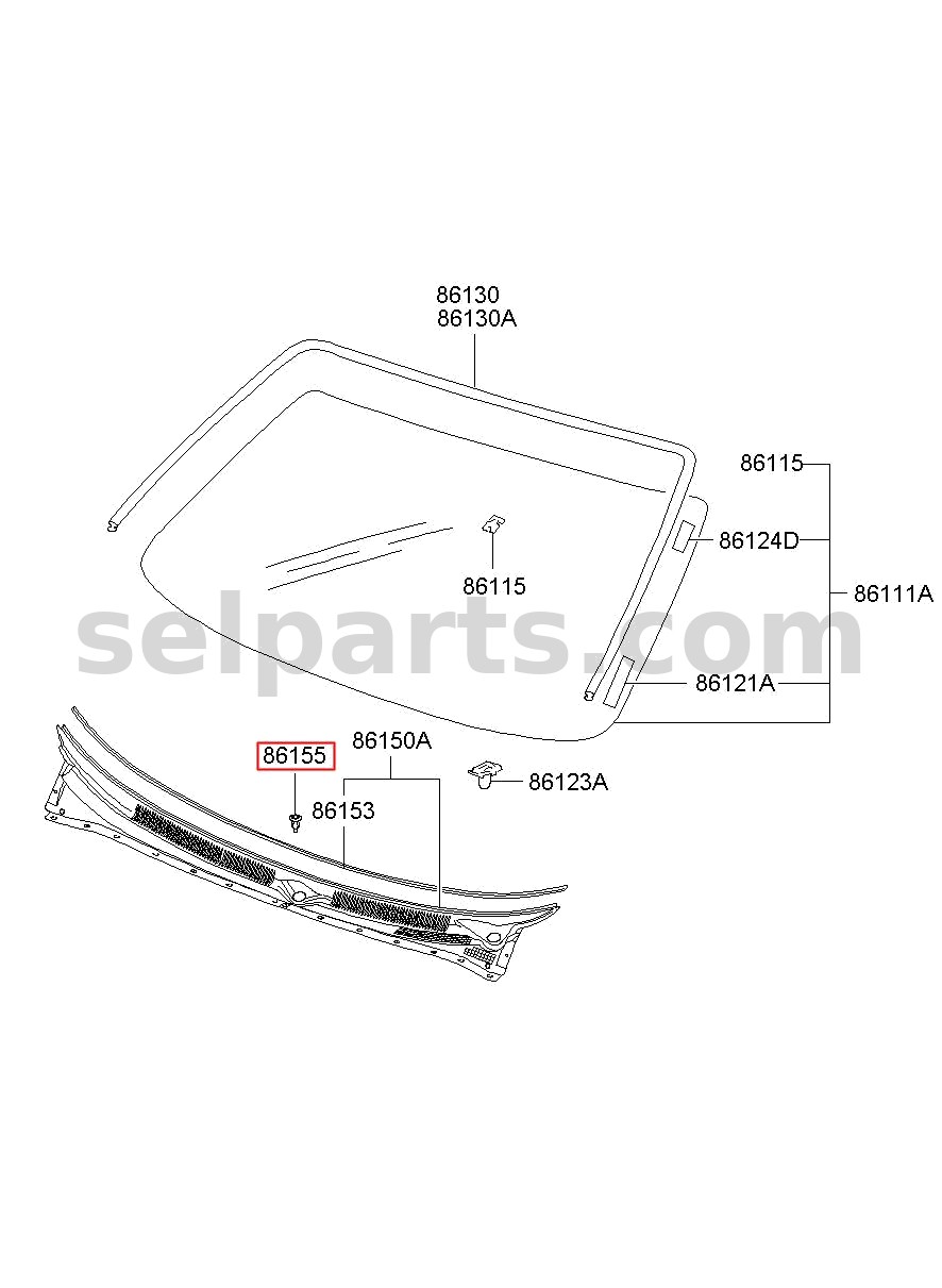 Genuine SENSOR ASSY-A TYPE CRASH for Kia K5 #95920L2100
