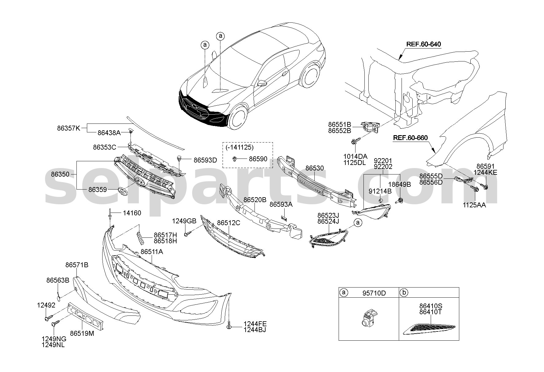 Genuine W/STRIP ASSY-FR DR BELT O/S RH for Kia K5 #82220D4000