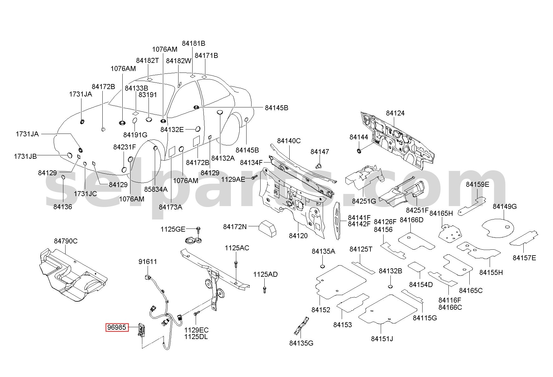 Genuine SENSOR-EXTERNAL AMBIENT for Kia Sportage #969852D700