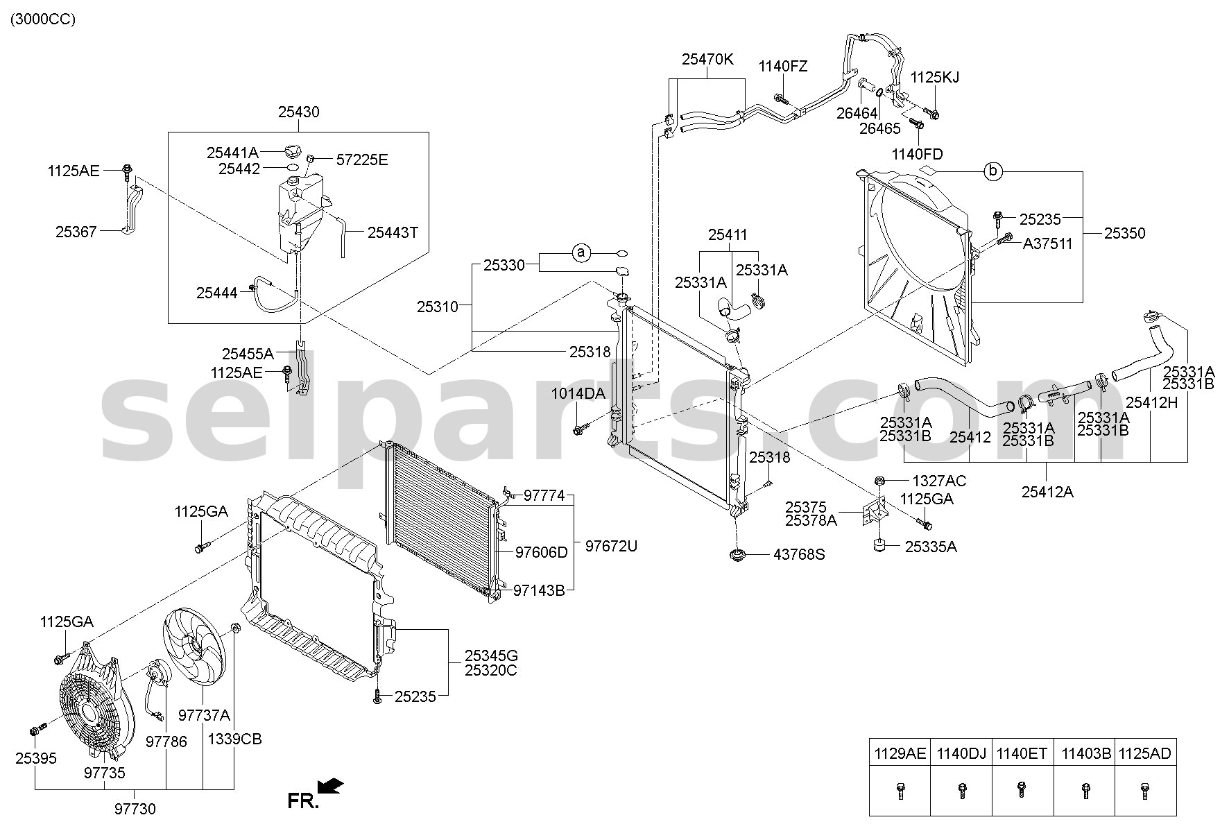 Genuine PIPE ASSY - LIQUID for Kia MOHAVE 16 (2016-2019) #977692J000